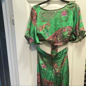 Two pieces. Never worn
